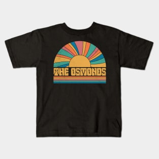 Graphic Osmonds Name Distressed Birthday Vintage Style Kids T-Shirt